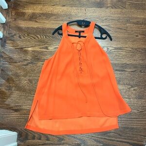 BCBG Orange top size M